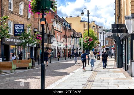 Hign Street, Uxbridge, London Borough of Hillingdon, England, UK Stock Photo