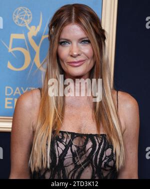 Michelle Stafford arrives at the 50th Annual Daytime Emmy Awards held ...