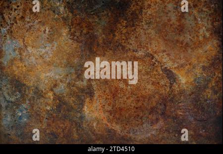 grunge rusted metal texture, rust and oxidized metal surface background.Grunge style industrial background Stock Photo