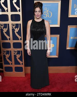 Kelly Thiebaud arrives at the 50th Annual Daytime Emmy Awards held at the The Westin Bonaventure Hotel in Los Angeles, CA on Friday, December 15, 2023. (Photo By Sthanlee B. Mirador/Sipa USA) Stock Photo