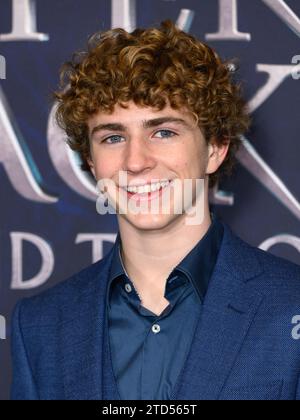 London, UK. December 16th, 2023. Walker Scobell at the Percy Jackson and The Olympians UK Premiere. Photo by Stuart Hardy/ABACAPRESS.COM Stock Photo