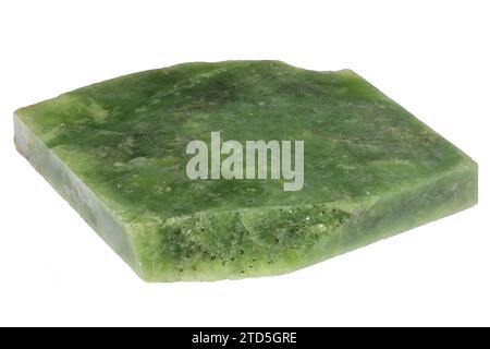 Wyoming jade isolated on white background Stock Photo