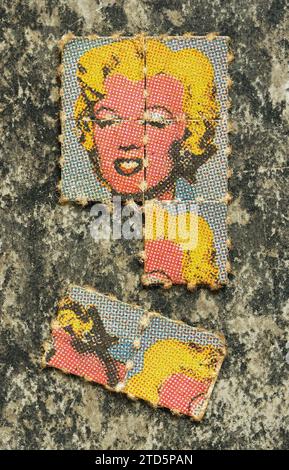 Marilyn Monroe [1998] BLOTTER ACID - LSD [Lysergic Acid Diethylamide] Stock Photo