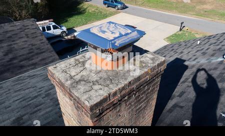 Residential roof inspection for insurance claim due to storm damage ...