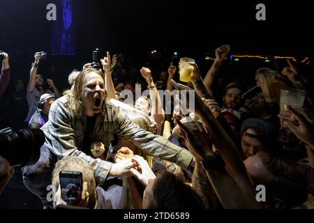 AMSTERDAM - The Dutch band John Coffey during a performance in AFAS Live. ANP MARCEL KRIJGSMAN netherlands out - belgium out Stock Photo