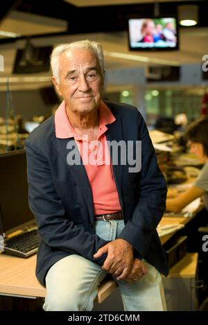 Madrid, 09/15/2014. Jose Maria Carrascal in the ABC Editorial Office ...