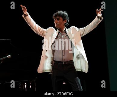 Seville, 09/23/2012. Graphic pass of the show Oasis Abierto, from the XVII Flamenco Biennial, at the Teatro de la Maestranza. In the image, Tomasito, guest artist. Photo: Juan Flores Archsev. Credit: Album / Archivo ABC / Juan Flores Stock Photo