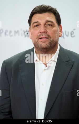 December 16, 2023, Madrid, Madrid, Spain: Hovik Keuchkerian attends 29th Jose Maria Forque Awards - Red Carpet at Palacio de Congresos de IFEMA on December 16, 2023 in Madrid, Spain (Credit Image: © Jack Abuin/ZUMA Press Wire) EDITORIAL USAGE ONLY! Not for Commercial USAGE! Stock Photo