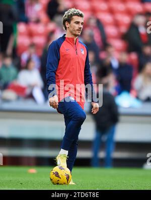 Bilbao, Vizcaya, Spain. 16 December, 2023. Antoine Griezmann of Atletico de Madrid in action during the LaLiga EA Sports match between Athletic Club a Stock Photo