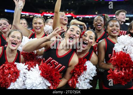 December 16, 2023: Jax State Rich Rodriguez Runs Onto The Field Prior ...