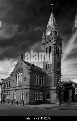 The town hall building of Annan, Dumfries and Galloway, Scotland, UK Stock Photo