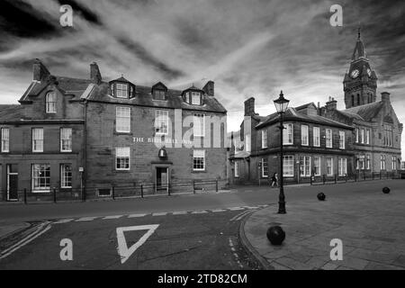 The town hall building of Annan, Dumfries and Galloway, Scotland, UK Stock Photo