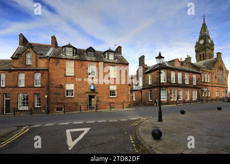 The town hall building of Annan, Dumfries and Galloway, Scotland, UK Stock Photo