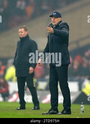 Rangers Manager Philippe Clement On The Side Line During The UEFA ...