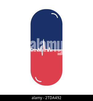 pharmacy time logo Stock Vector