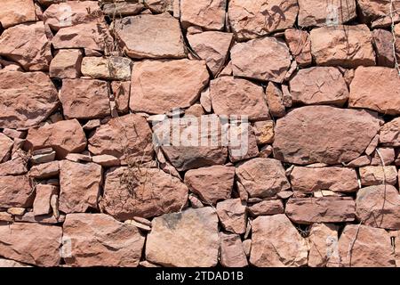 Natural Stone Wall Texture for background Stock Photo