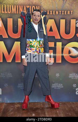 Gonzalez bei der Deutschlandpremiere von RAUS AUS DEM TEICH im