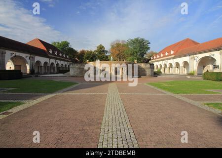 Bad Nauheim, Germany October 14, 2016: Bad Nauheim is a town in the Wetteraukreis district of Hesse state of Germany Stock Photo