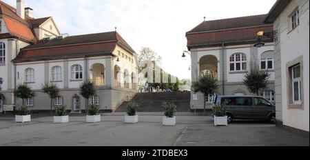 Bad Nauheim, Germany October 14, 2016: Bad Nauheim is a town in the Wetteraukreis district of Hesse state of Germany Stock Photo