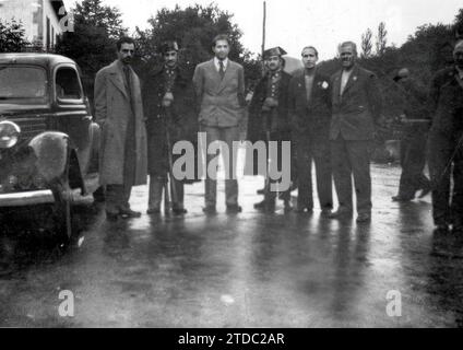 07/31/1936. Don Juan de Borbón in Burgos during the Civil War. Credit: Album / Archivo ABC Stock Photo