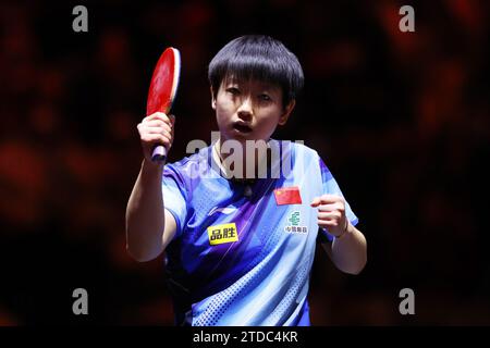 SUN Yingsha (CHN), DECEMBER 17, 2023 - Table Tennis : WTT Finals Women ...