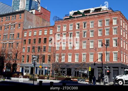 Seaport Hotel on Peck Slip at South Street Seaport in lower Manhattan