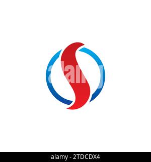 S Modern Simple Logo. Letter S Icon Stock Vector