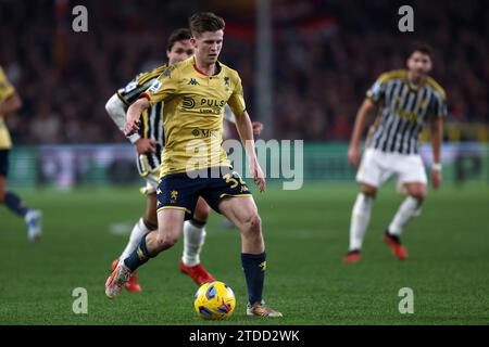 Morten Frendrup Genoa During The Italian Serie A Match Between Sassuolo Genoa At Mapei