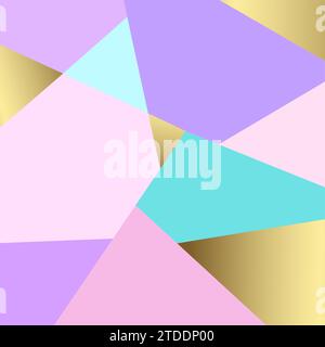 Abstract shapes background Stock Vector