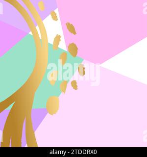 Abstract background with copy space, Seamless pattern Stock Vector