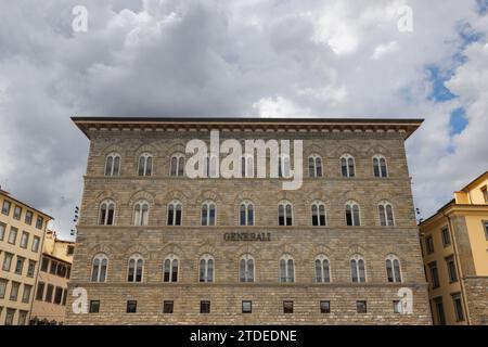 Palazzo delle Assicurazioni Generali (XIX century neorenaissance Stock Photo