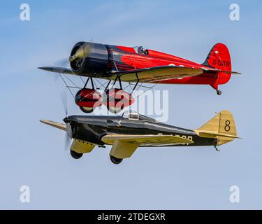 A Replica Curtiss Wright Mystery Ship at the Shuttleworth Collection ...