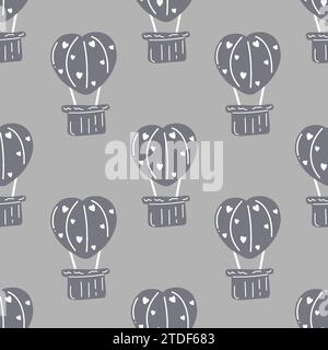 Seamless pink pattern for Valentine's Day Stock Vector