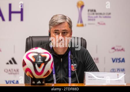 Jeddah, Saudi Arabia. 18th Dec, 2023. King Abdullah Sports City Urawa Reds coach - Maciej Skorza during ((6257) Richard Callis/Fotoarena/SPP) Credit: SPP Sport Press Photo. /Alamy Live News Stock Photo