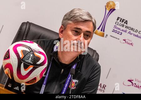 Jeddah, Saudi Arabia. 18th Dec, 2023. King Abdullah Sports City Urawa Reds coach - Maciej Skorza during ((6257) Richard Callis/Fotoarena/SPP) Credit: SPP Sport Press Photo. /Alamy Live News Stock Photo