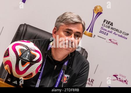 Jeddah, Saudi Arabia. 18th Dec, 2023. King Abdullah Sports City Urawa Reds coach - Maciej Skorza during ((6257) Richard Callis/Fotoarena/SPP) Credit: SPP Sport Press Photo. /Alamy Live News Stock Photo