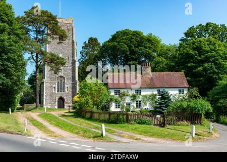 Earl Soham Suffolk UK Stock Photo