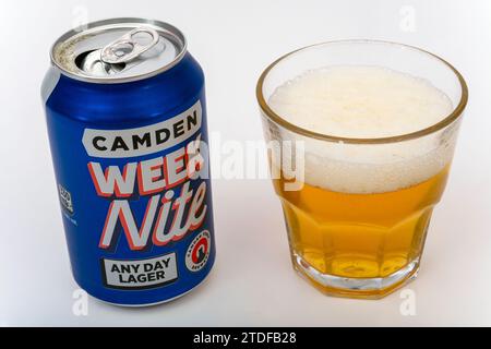 Camden week nite any day lager Stock Photo