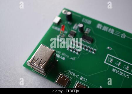 A printed circuit board Stock Photo