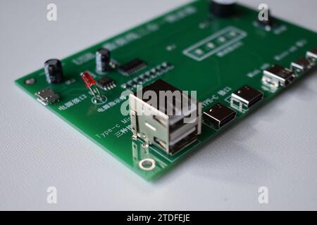 A printed circuit board Stock Photo
