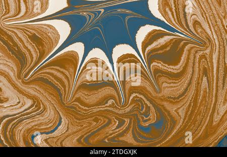 Abstract marbling pattern for fabric, design. Creative marbling background texture Stock Photo