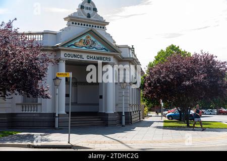 Council chambers in Wagga Wagga city centre, regional New South Wales,Australia Stock Photo