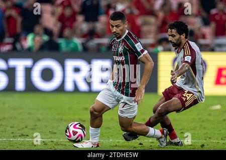 Jeddah, Saudi Arabia. 18th Dec, 2023. King Abdullah Sports City Andre Trindade of Fluminense during the FIFA World Club Championship semi-final between Fluminense (BRA) and Al Ahly (EGY) at King Abdullah Sports City in Jeddah, Saudi Arabia (Richard Callis/SPP) Credit: SPP Sport Press Photo. /Alamy Live News Stock Photo