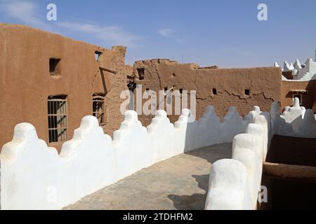 Ushaiger Heritage Village in Saudi Arabia Stock Photo