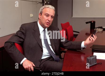 03/26/2003. Madrid. 02/27/03. Santiago Cortes, president of HP Spain. Photo: José Luis Álvarez. Credit: Album / Archivo ABC / José Luis Álvarez Stock Photo