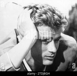 12/31/1954. James Dean in 'East of Eden'. Credit: Album / Archivo ABC Stock Photo