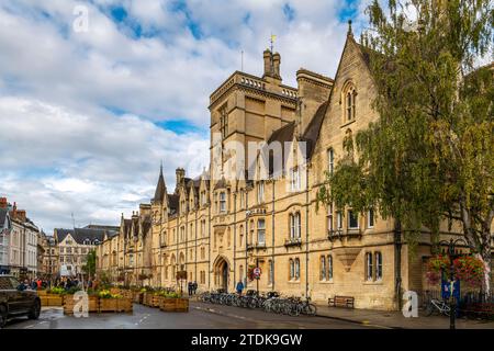 BALLIOL COLLEGE (1263) OXFORD UNIVERSITY OXFORD OXFORDSHIRE UNITED KINGDOM Stock Photo