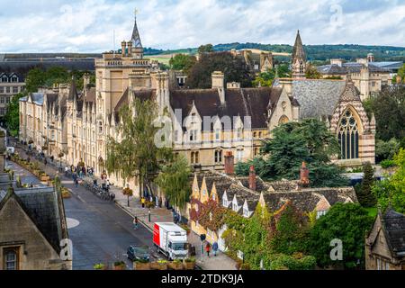 BALLIOL COLLEGE (1263) OXFORD UNIVERSITY OXFORD OXFORDSHIRE UNITED KINGDOM Stock Photo