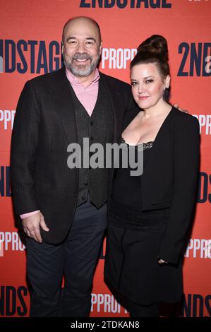 Danny Burstein and Jennifer Simard attend Broadway opening night of the ...