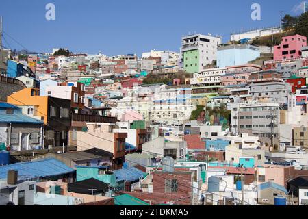 Walking around Busan, South Korea Stock Photo